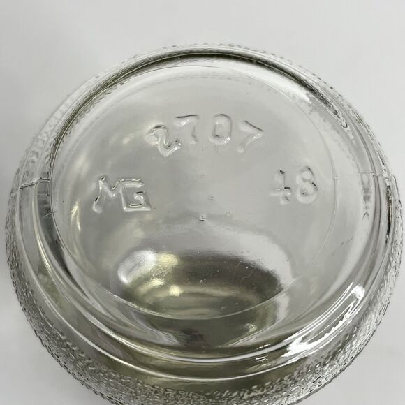 2 Vintage FLAVOR BUDS 100% PURE COFFEE GLASS BOTTLES / JAR Original Lids - Picture 4 of 11